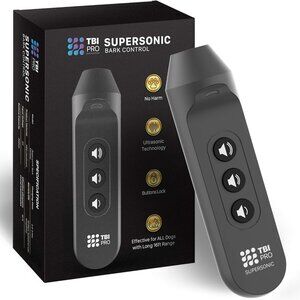 LazyPro Dog Bark Deterrent Rechargeable Ultrasonic Device, Anti Barking Device